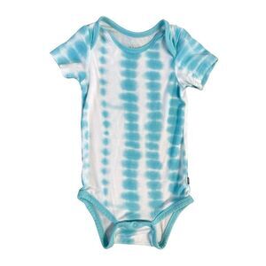 Kyte Baby 12-18 Months Infant Bodysuit Blue Rip Tide Tie-dye